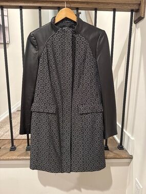 Nanette Lepore leather coat
